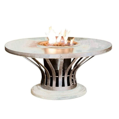 American Fyre Designs 54" Fiesta Round Gas Firetable