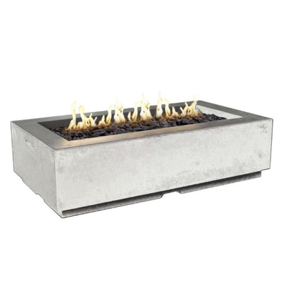 American Fyre Designs 56" Louvre Rectangle Fire Pit