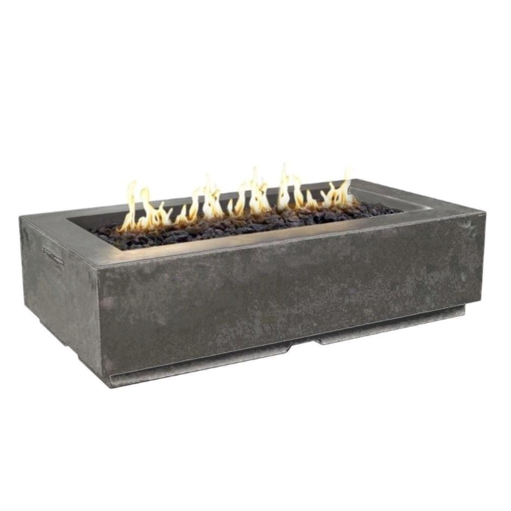 American Fyre Designs 56" Louvre Rectangle Fire Pit