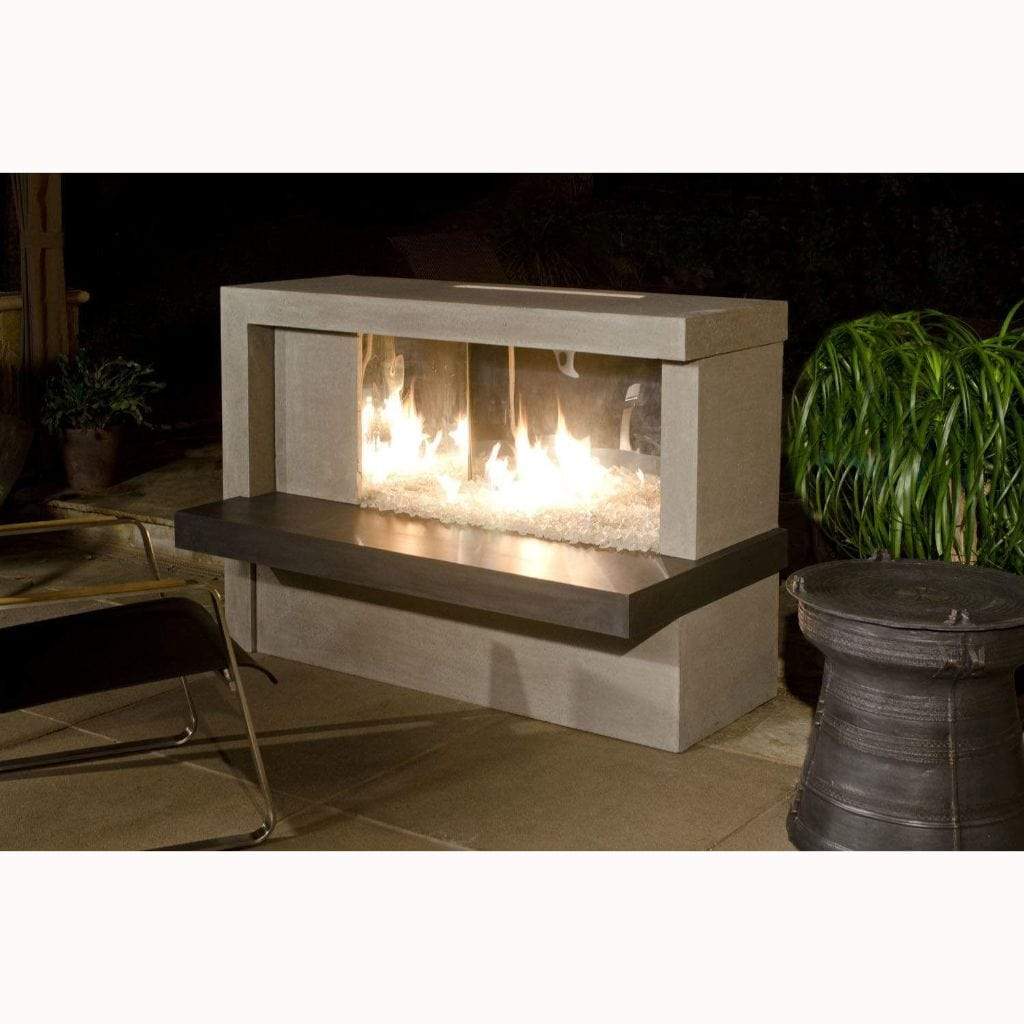 American Fyre Designs 59" Manhattan Outdoor Gas Fireplace