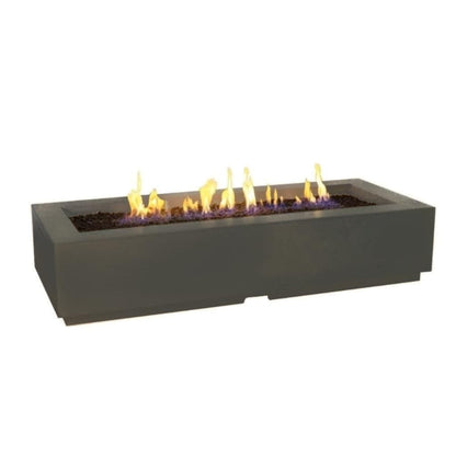 American Fyre Designs 72" Louvre Long Rectangle Fire Pit