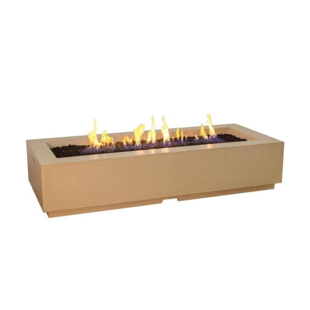 American Fyre Designs 72" Louvre Long Rectangle Fire Pit