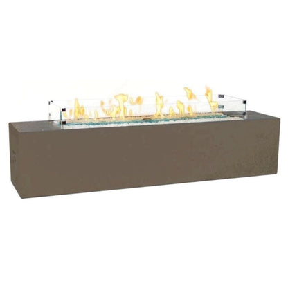 American Fyre Designs 72" Milan Low Linear Gas Firetable