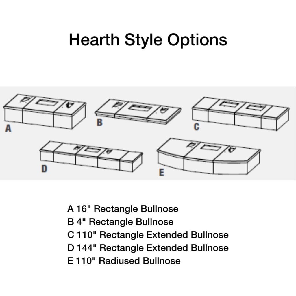 American Fyre Designs 76" Cordova Vent Free Freestanding Gas Fireplace