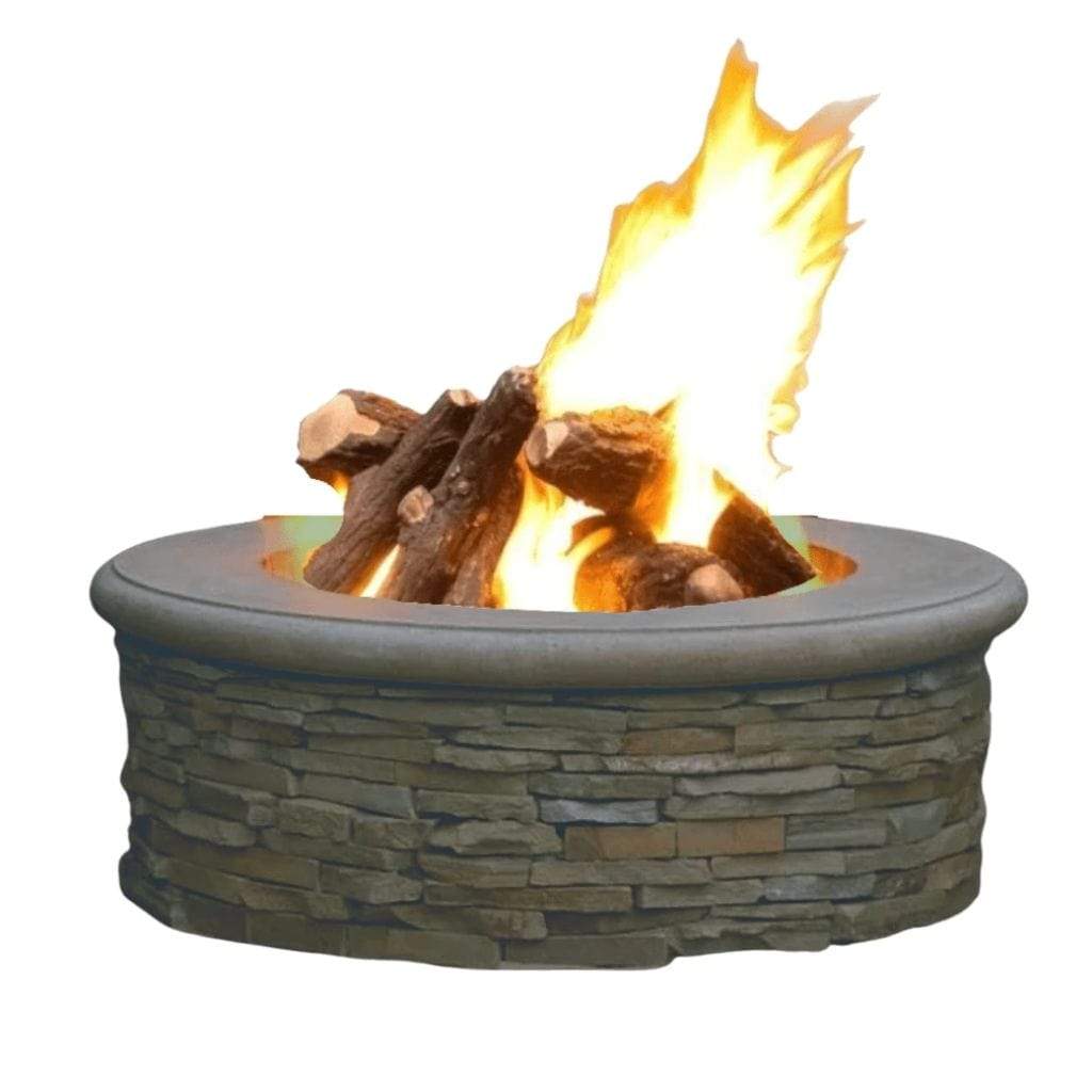 American Fyre Designs Contractor's Model 39" Round Gas Fire Pit