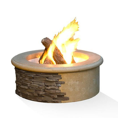 American Fyre Designs Contractor's Model 39" Round Gas Fire Pit