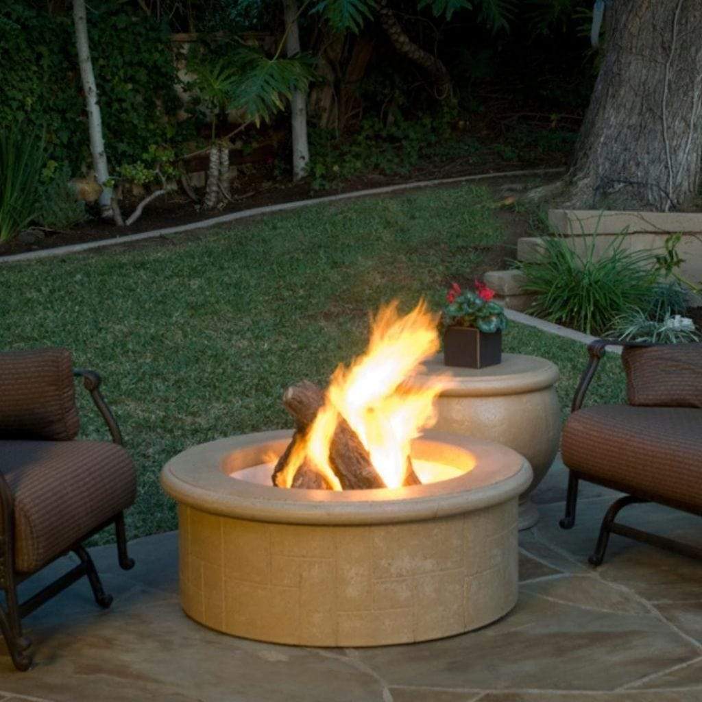 American Fyre Designs El Dorado 39" Round Gas Fire Pit