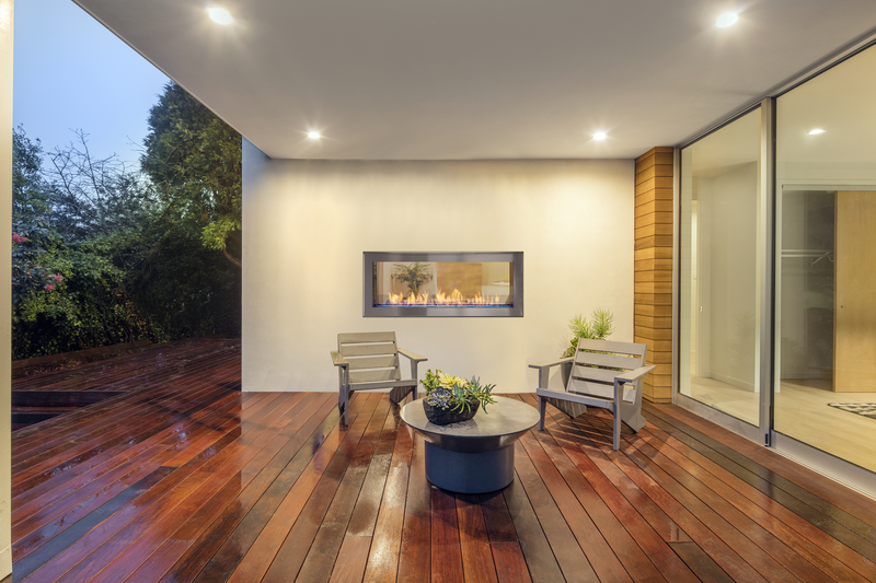 Monessen Artisan 48" Vent Free See-Through Natural Gas Linear Fireplace With IPI Plus Ignition