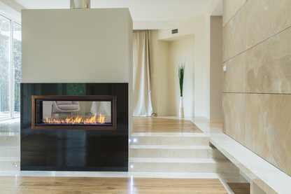Monessen Artisan 48" Vent Free See-Through Natural Gas Linear Fireplace With IPI Plus Ignition