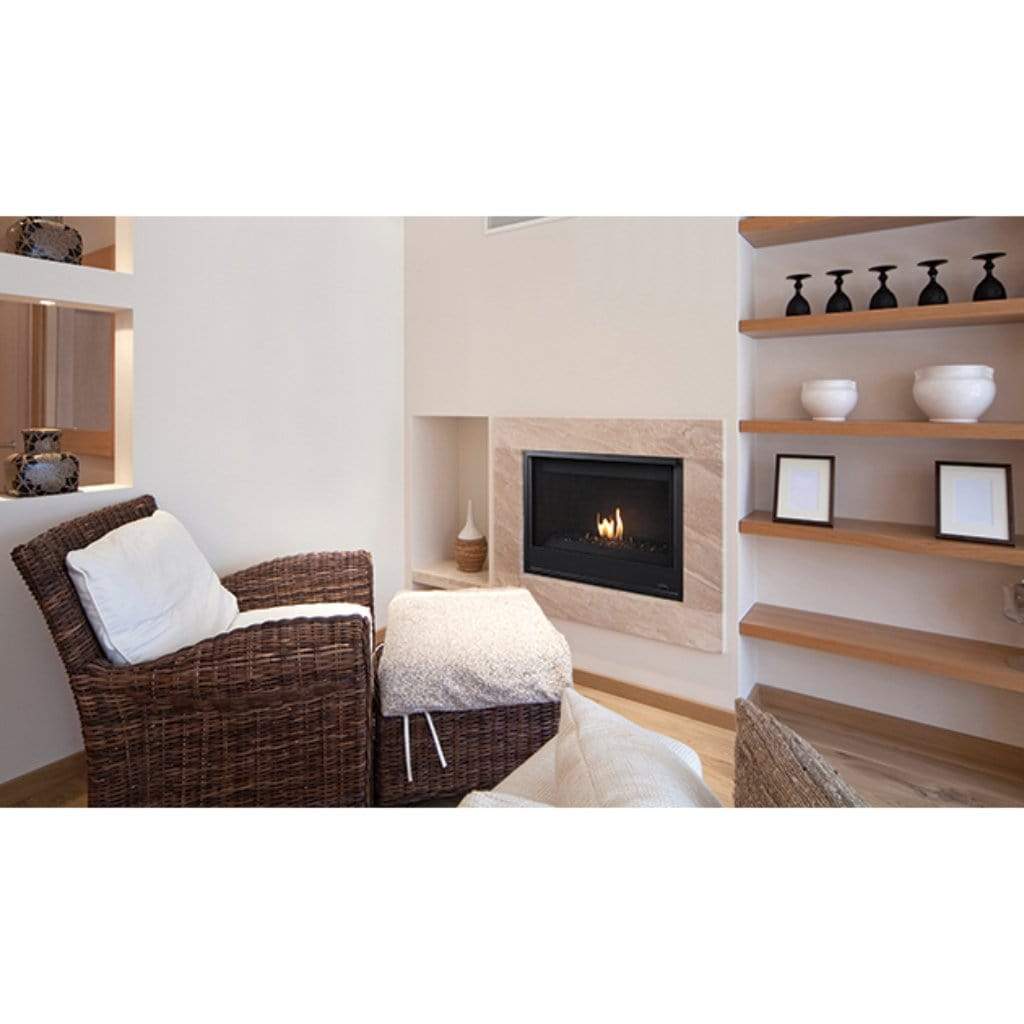 Astria Aries CD 33" Rear Vent Direct-Vent Contemporary Gas Fireplace