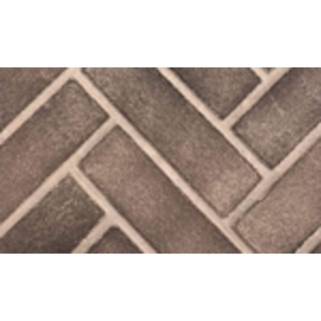 Astria Heritage Brown Herringbone Ceramic