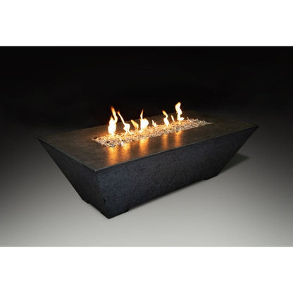 Athena 30"x72" Olympus Rectangle Linear Gas Fire Pit Table