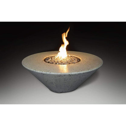 Athena 48" Olympus Round Concrete Gas Fire Pit Table