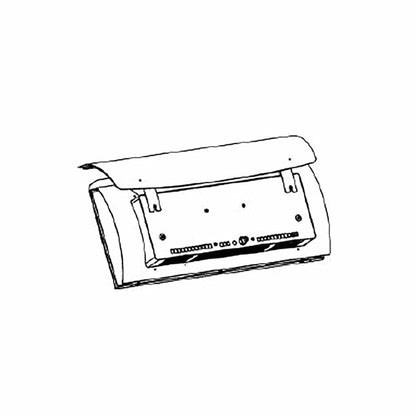 Bromic Heating Heat Deflector for Tungsten Smart-Heat Series 300 Gas Heater