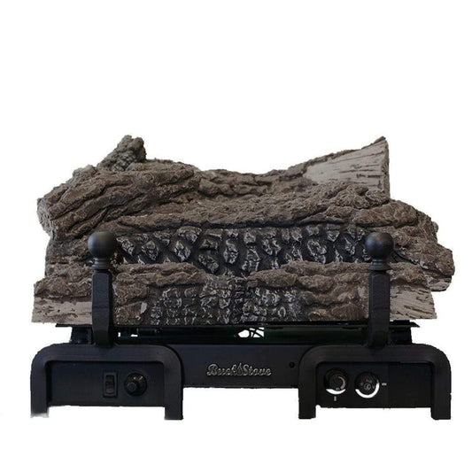 Buck Stove 18" Ceramic Series Vent-Free Thermostatic Natural Gas Log Set