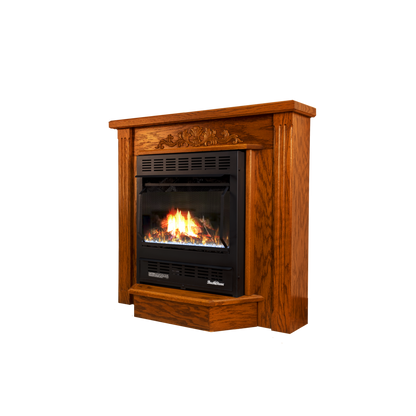 Buck Stove Deluxe Mantel Accessory Unfinished for Model 1127 and 1110 Gas Stove
