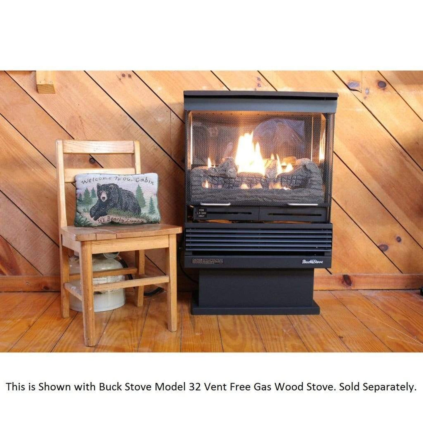 Buck Stove Freestanding Pedestal for Model 32 Gas Stove