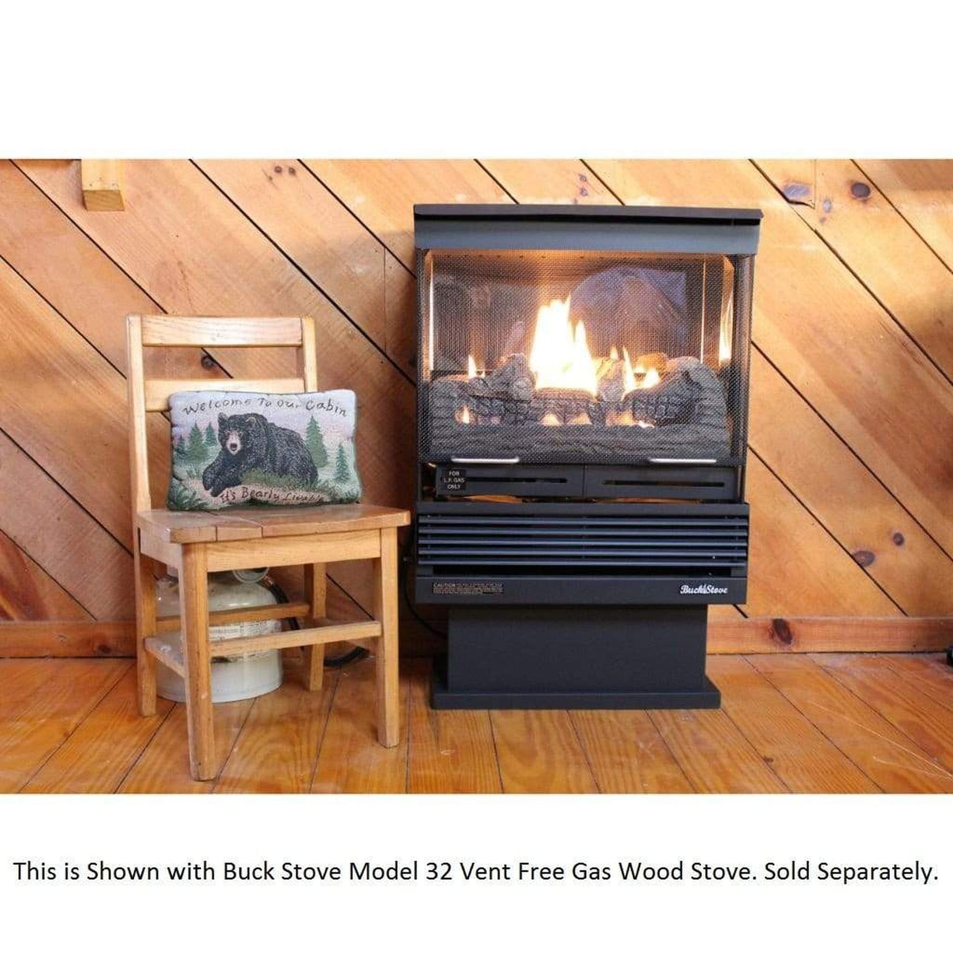 Buck Stove Freestanding Pedestal for Model 32 Gas Stove