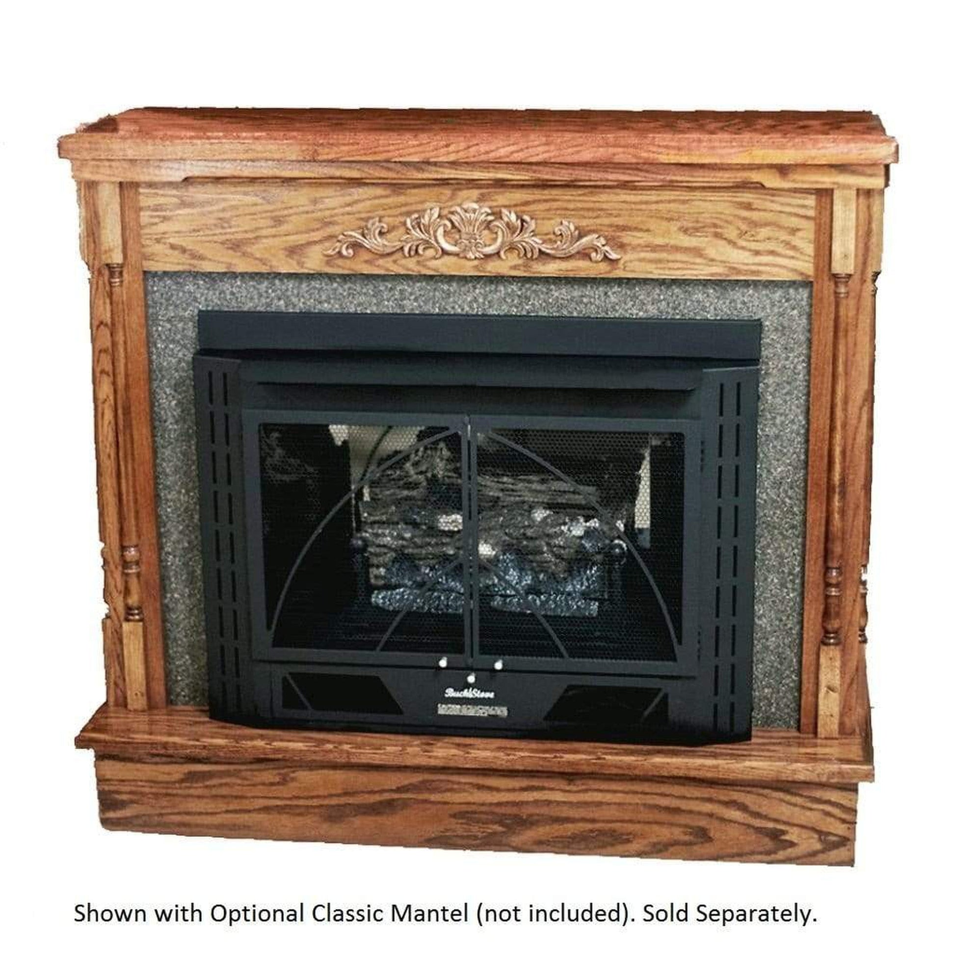Buck Stove Model 34 Contemporary Vent Free Natural Gas Stove