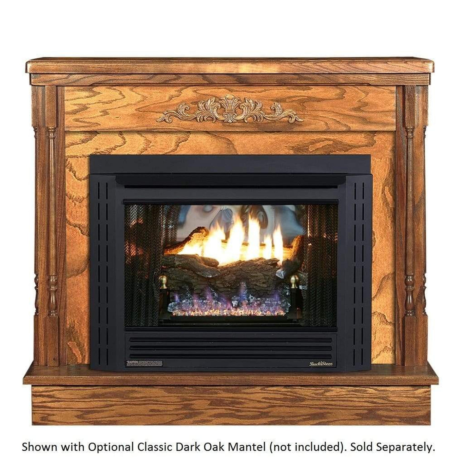 Buck Stove Model 34 Contemporary Vent Free Natural Gas Stove
