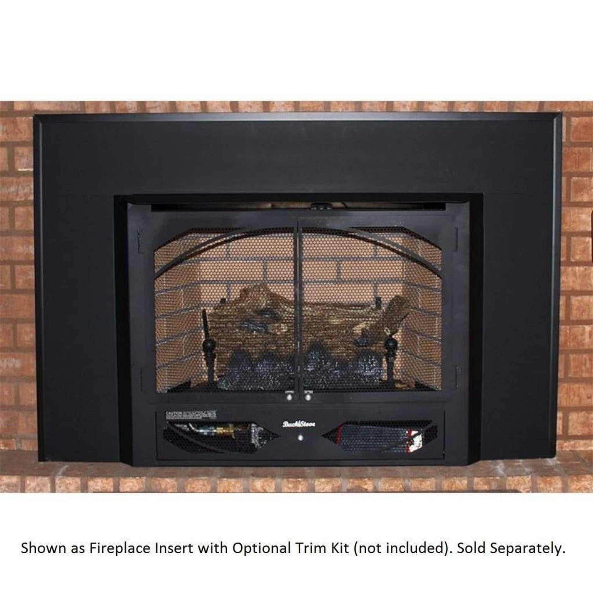 Buck Stove Model 384 32" W x 24" H Vent Free Natural Gas Stove