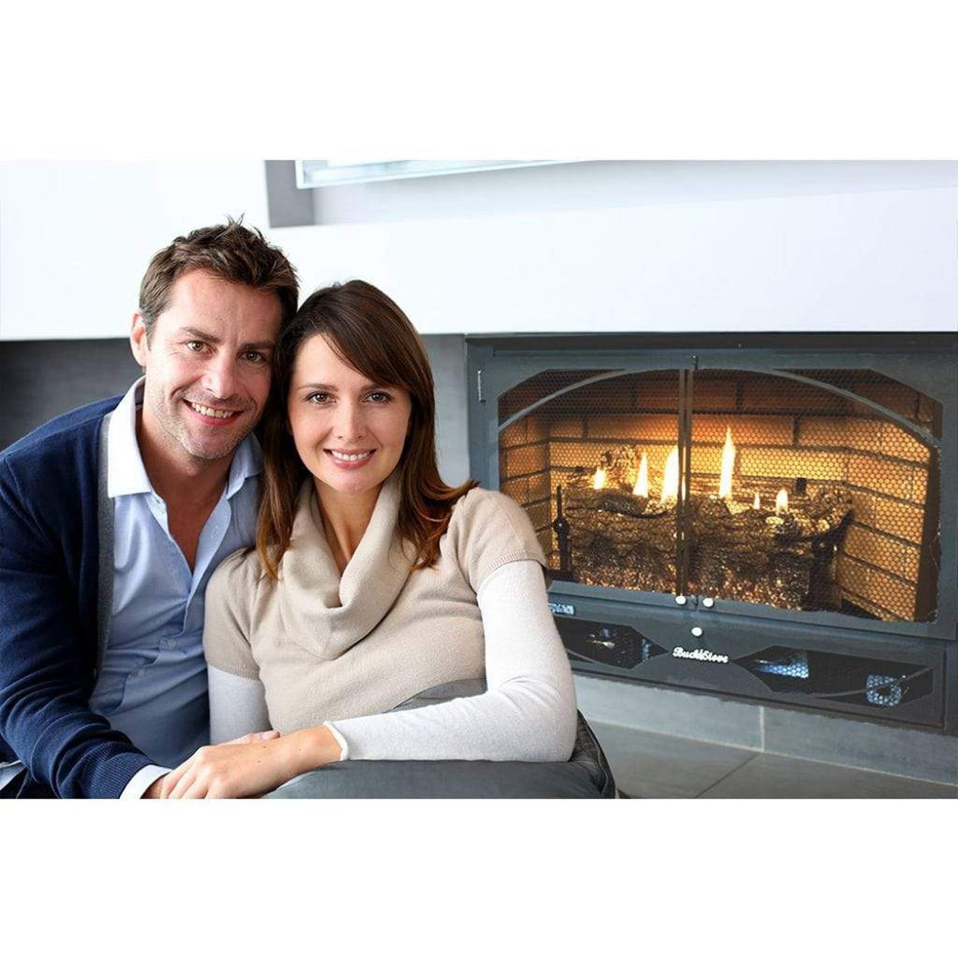 Buck Stove Model 384 32" W x 24" H Vent Free Natural Gas Stove