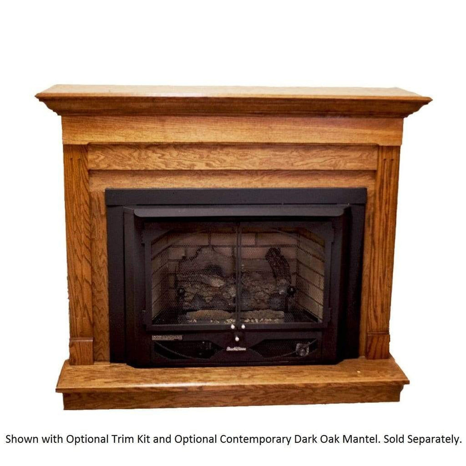 Buck Stove Model 384 32" W x 24" H Vent Free Natural Gas Stove