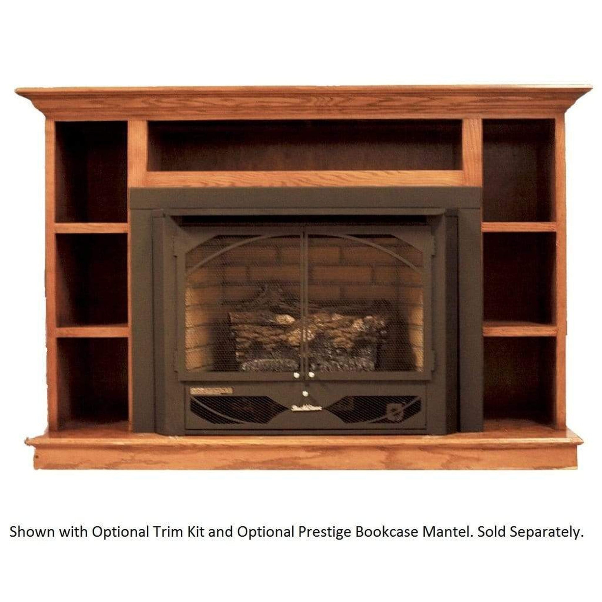 Buck Stove Model 384 32" W x 24" H Vent Free Natural Gas Stove