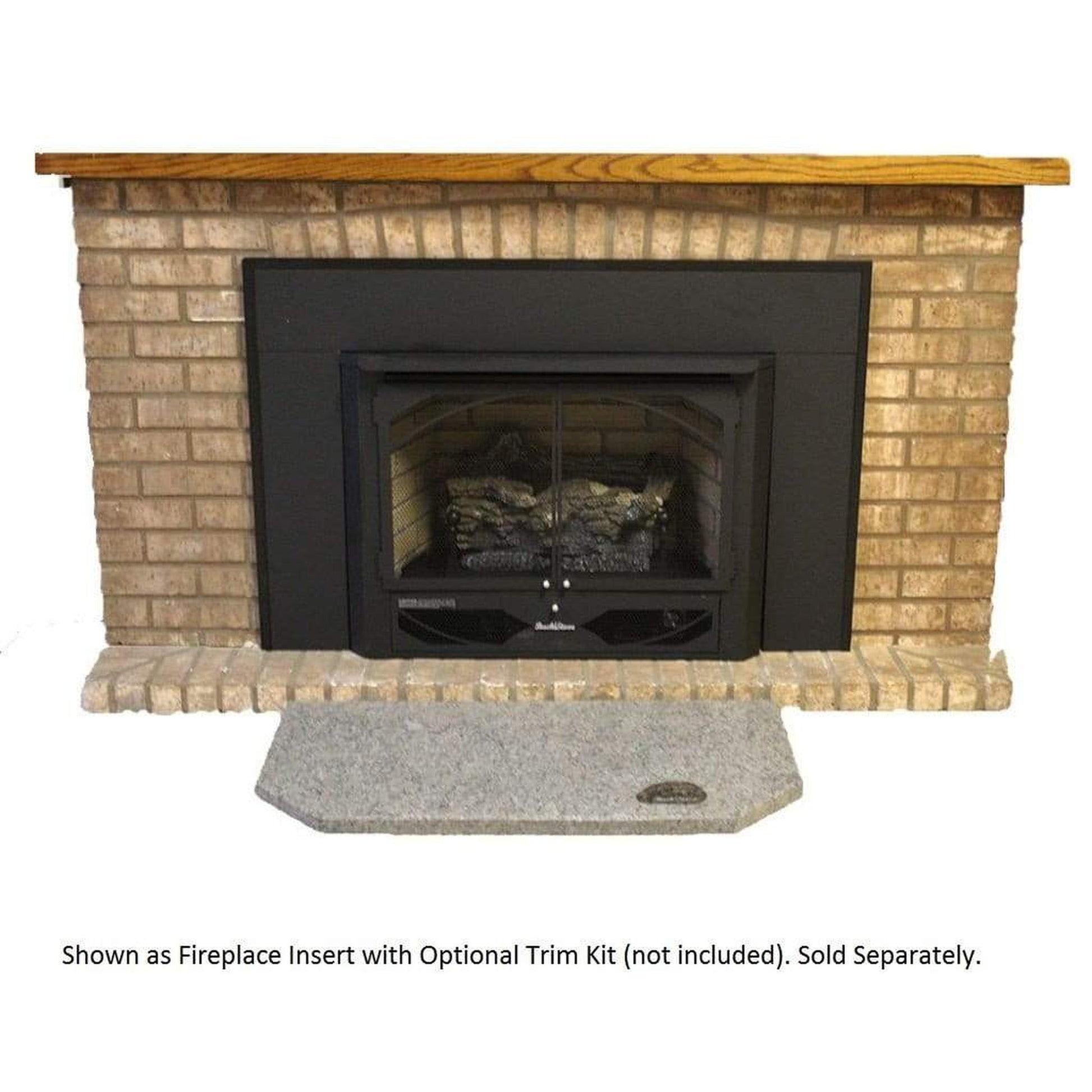 Buck Stove Model 384 32" W x 24" H Vent Free Natural Gas Stove