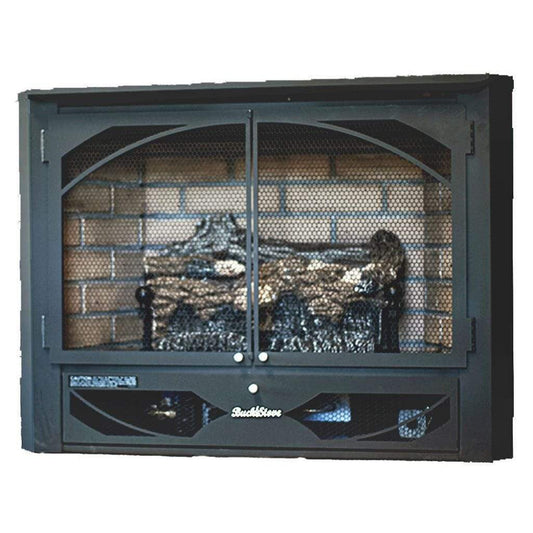 Buck Stove Model 384 32" W x 24" H Vent Free Natural Gas Stove