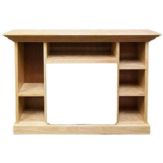 Buck Stove Prestige Bookcase Unfinished Mantel Accessory for Model 34 and Model 384 Gas Stove