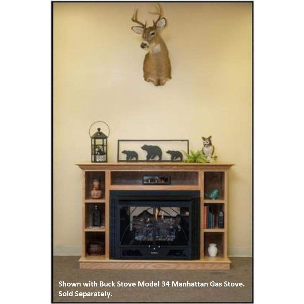 Buck Stove Prestige Mantel Accessory for Model 34 Manhattan Gas Stove