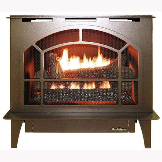 Buck Stove Townsend II 27" Vintage Copper Steel Series Natural Gas Stove