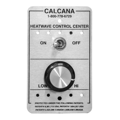 Calcana High Output Series 10' Marine Grade Stainless Steel Propane Gas Patio Heater