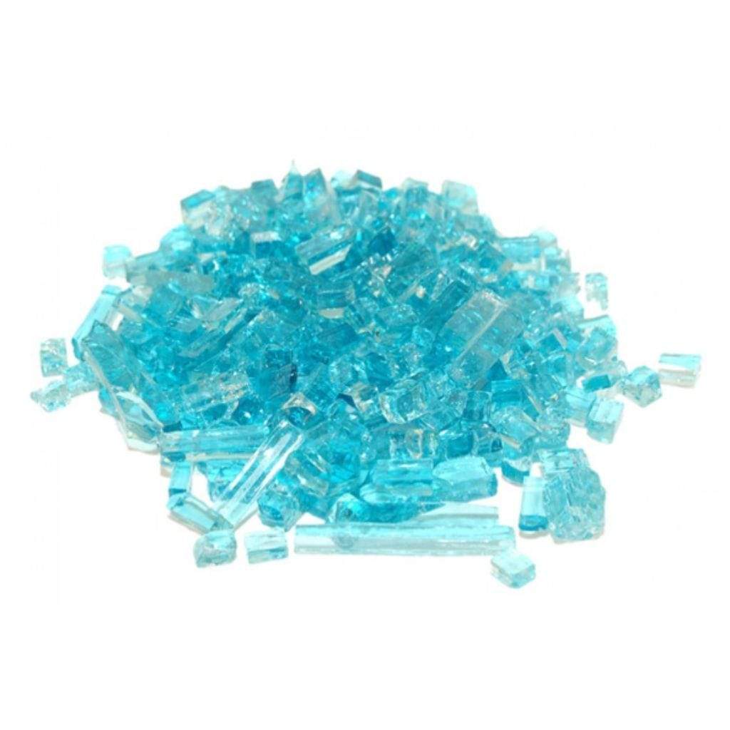Crushed Azuria Non-Reflective Fire Glass Media
