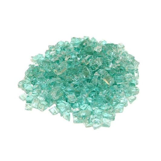 Crushed Emerald Non-Reflective Fire Glass Media
