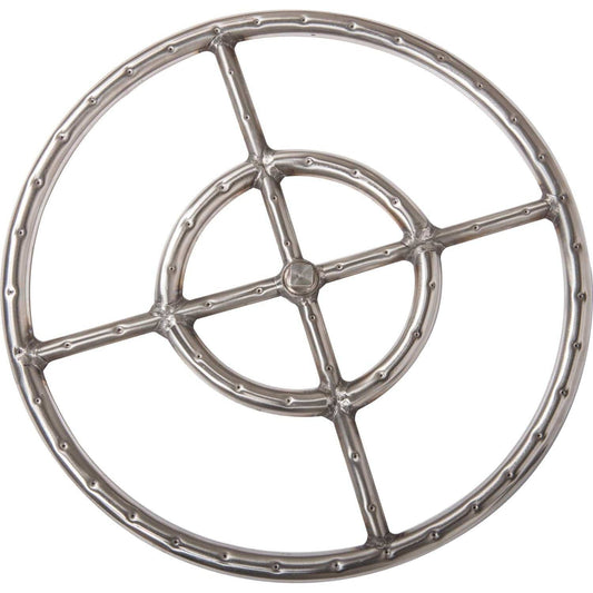 Dagan Industries 24" Stainless Steel 1.5MM Thickness Fire Ring