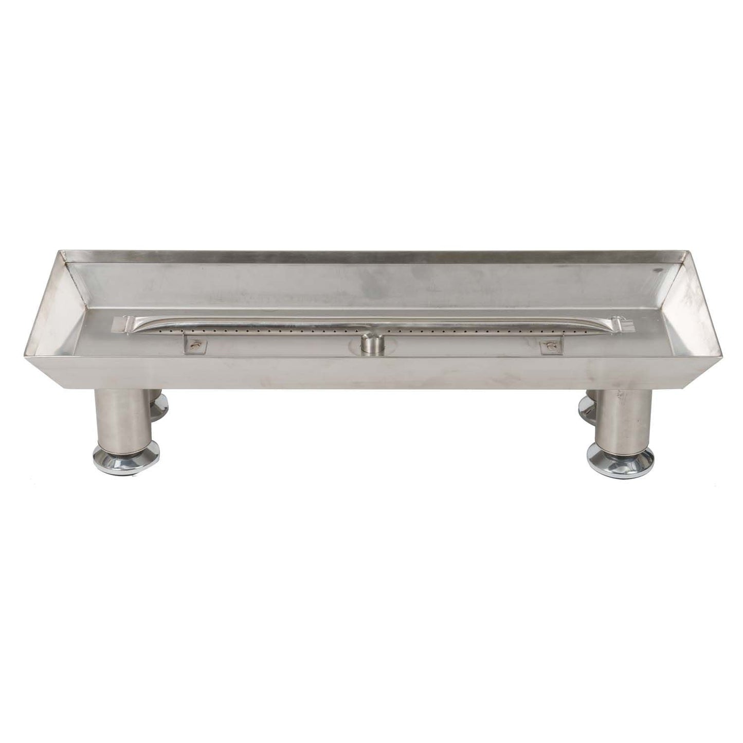 Dagan Industries 24" Stainless Steel Burner Pan With Straight Burner