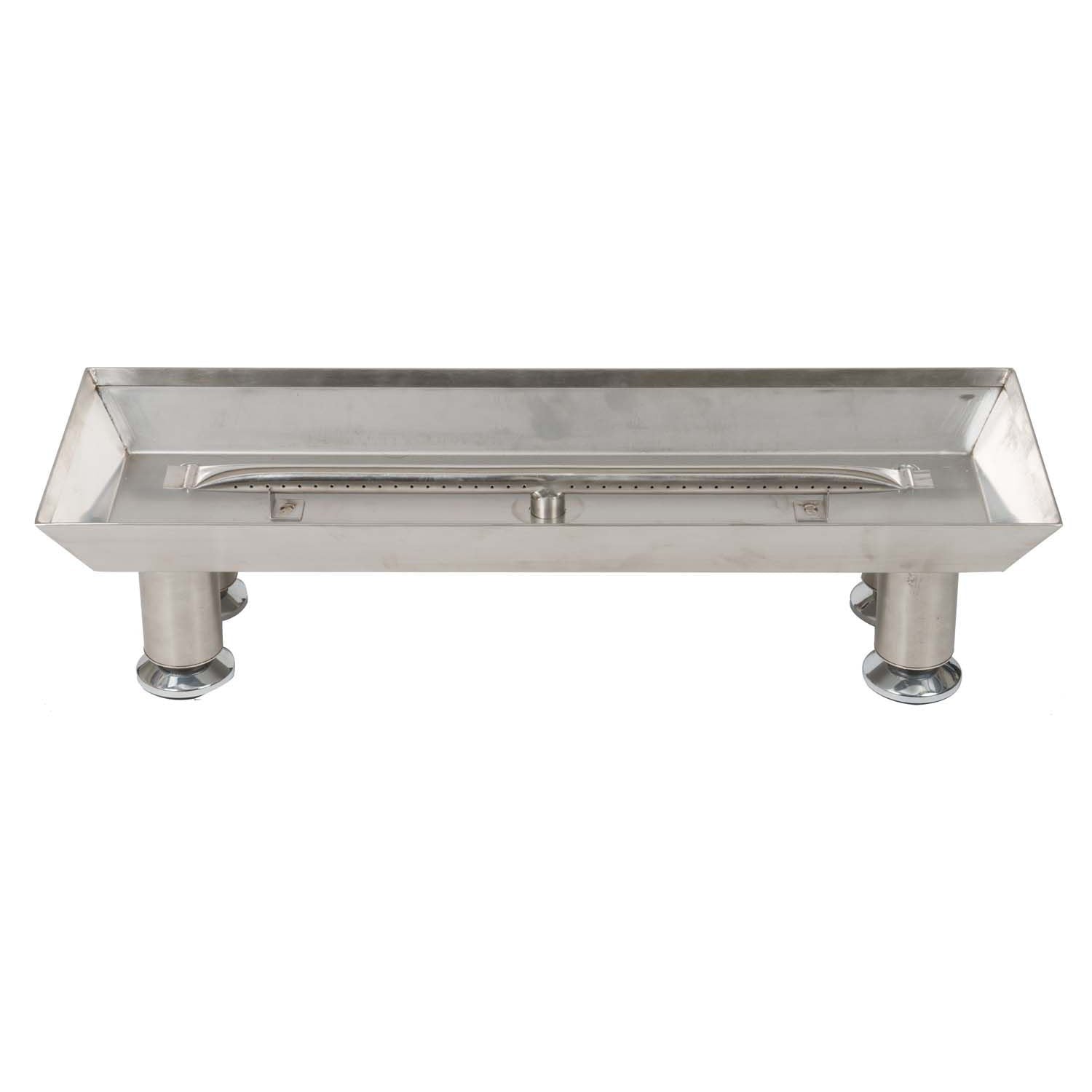 Dagan Industries 30" Stainless Steel Burner Pan With Straight Burner