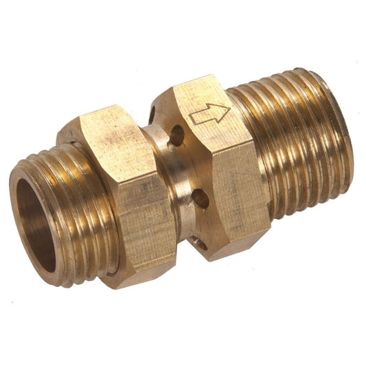 Dagan Industries Solid Brass Convertible Orifice for Air Flow (Liquid Propane Gas Conversion)