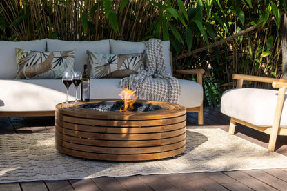 EcoSmart Fire 39" Ark 40 Fire Pit Table with Gas LP/NG Burner by Mad Design Group