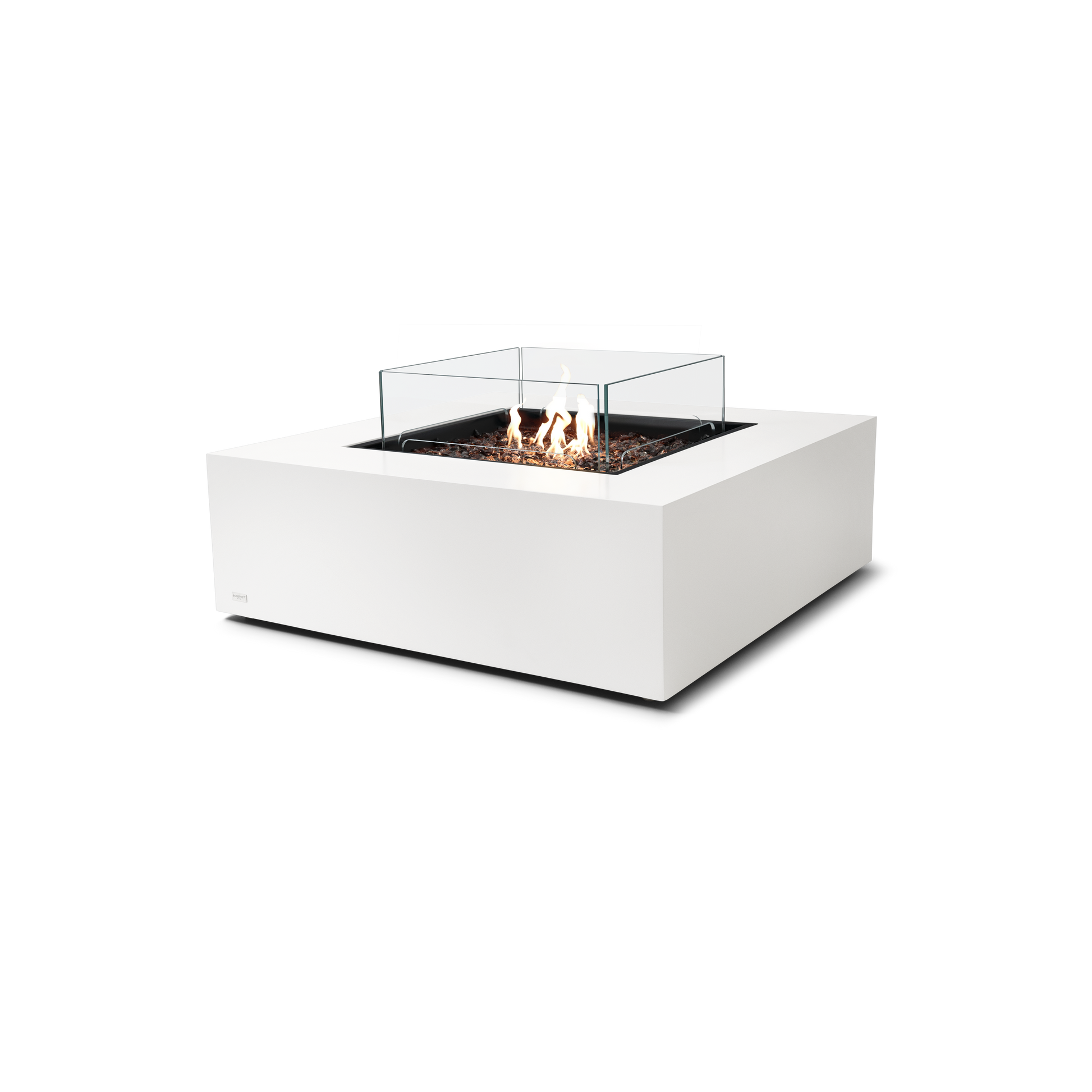 EcoSmart Fire 39" Base 40 Fire Pit Table with Gas LP/NG Burner by Mad Design Group