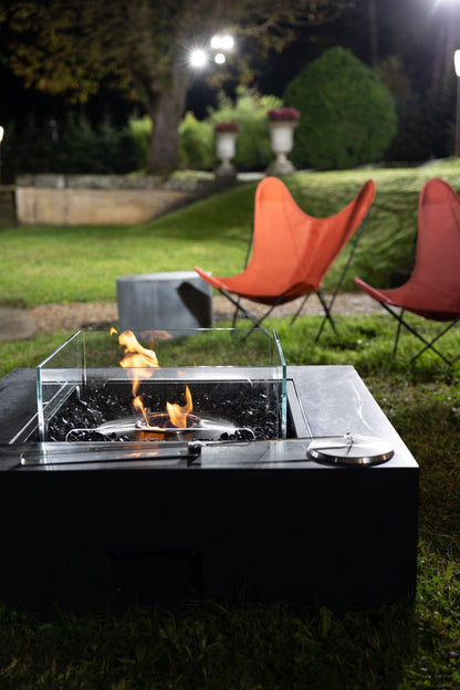 EcoSmart Fire 39" Base 40 Fire Pit Table with Gas LP/NG Burner by Mad Design Group