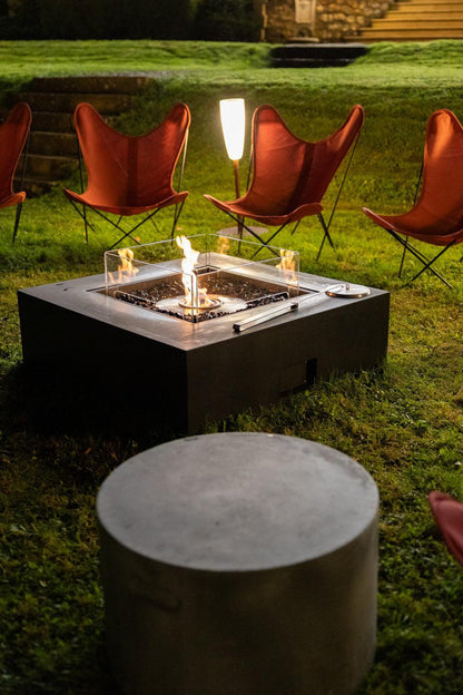 EcoSmart Fire 39" Base 40 Fire Pit Table with Gas LP/NG Burner by Mad Design Group