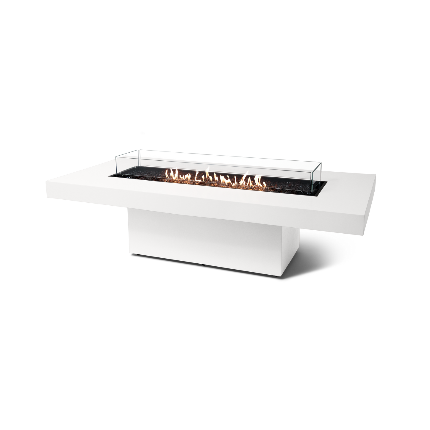 EcoSmart Fire 89" Gin 90 Chat Height Fire Pit Table with Gas LP/NG Burner by Mad Design Group