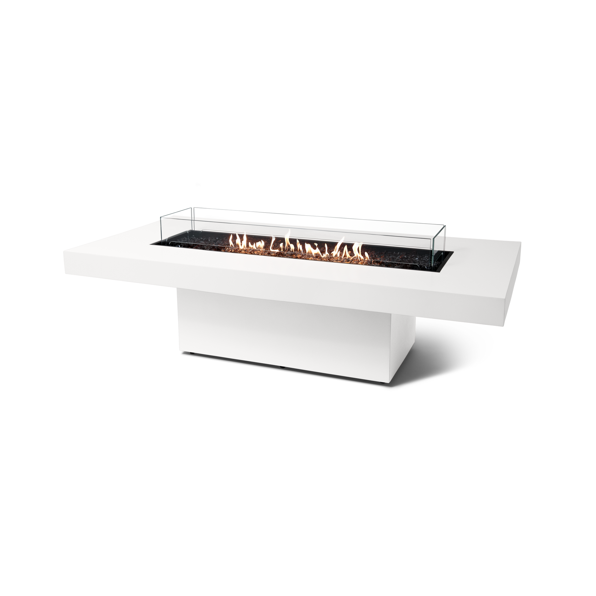 EcoSmart Fire 89" Gin 90 Chat Height Fire Pit Table with Gas LP/NG Burner by Mad Design Group