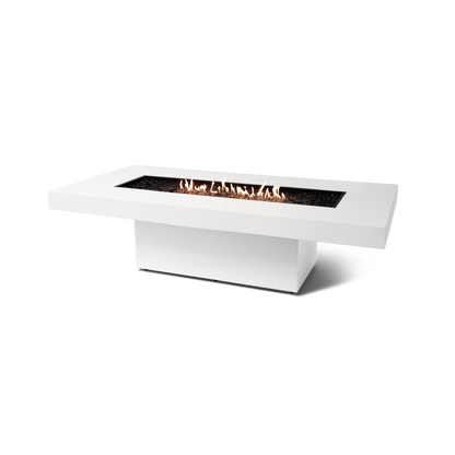 EcoSmart Fire 89" Gin 90 Chat Height Fire Pit Table with Gas LP/NG Burner by Mad Design Group