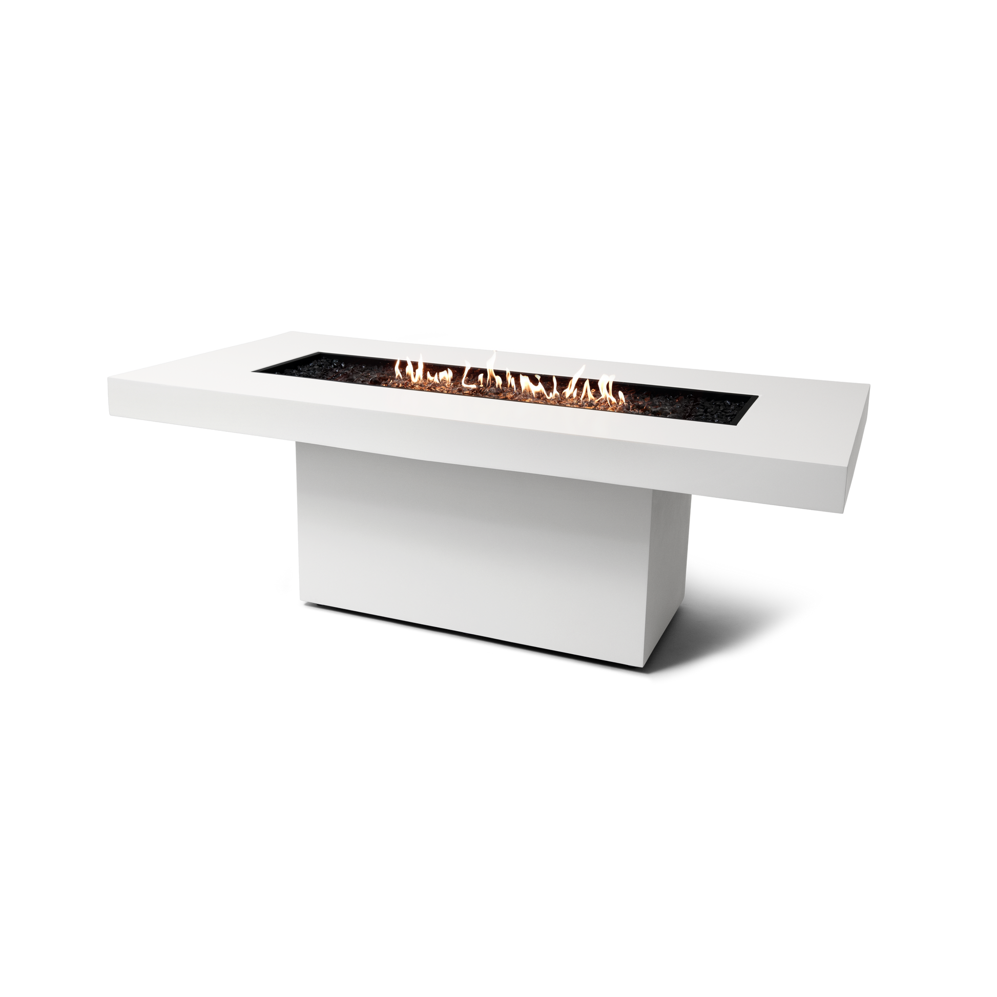 EcoSmart Fire 89" Gin 90 Dining Height Fire Pit Table with Gas LP/NG Burner by Mad Design Group