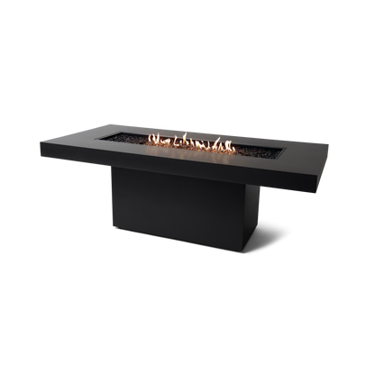 EcoSmart Fire 89" Gin 90 Dining Height Fire Pit Table with Gas LP/NG Burner by Mad Design Group