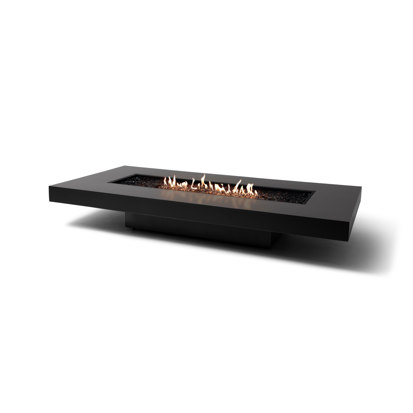 EcoSmart Fire 89" Gin 90 Low Height Fire Pit Table with Gas LP/NG Burner by Mad Design Group
